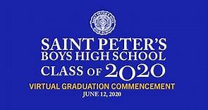St Peter's Boys High School Virtual Graduation 2020