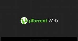 µTorrent Web Tutorial Video