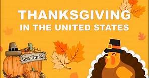 THANKSGIVING IN THE UNITED STATES