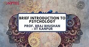 Brief introduction to Psychology