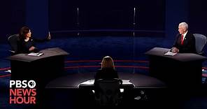 WATCH: The full 2020 vice presidential debate