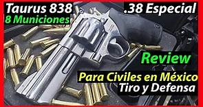 Revolver 38 Special - Review - Unboxing - Taurus Modelo 828 - 8 Disparos