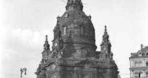 Dresden Before and After bombing