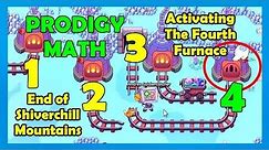 Activating The Fourth Furnace 🔥🔥| Prodigy Math Game | End of Shiverchill Mountains ✅🔵