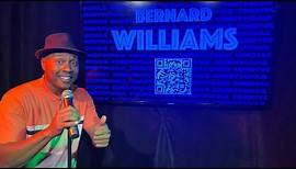 Bernard Williams performing at Magoobys Joke house comedy club