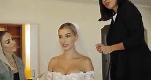 Inside Hailey Bieber’s Wedding Dress Fitting