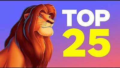 Top 25 Best Disney Animated Movies