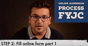 Online Admission Process | FYJC | Maharashtra Board