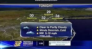 News 12 New Jersey Traffic and Weather 3/22/2014: Another Beautiful Forecast