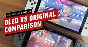 Nintendo Switch OLED vs. Nintendo Switch Original Comparison