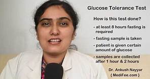 Glucose Tolerance Test (GTT) for Diabetes
