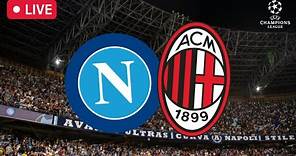 Napoli Milan 1-1 🔴 Pre-partita, Live reaction e Conferenza stampa Spalletti-Pioli ⚽ Champions League