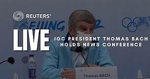 LIVE: IOC President Thomas Bach holds news conference