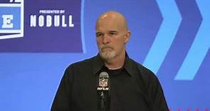 Head Coach Dan Quinn's NFL Combine Press Conference | Washington Commanders