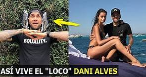 ASÍ VIVE DANI ALVES CON JOANA SANZ 😍, EL FUTBOLISTA MAS ALEGRE DEL MUNDO ,