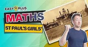 St Paul's Girls' School - SPGS | Maths | Easy 11 Plus LIVE 111