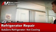 SubZero Refrigerator Repair - Not Cooling - Evaporator