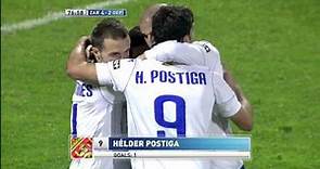 La Liga | Gol de Helder Postiga (4-2) en el Zaragoza - Deportivo de La Coruña | 10-11-2012 | J11