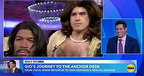 A look at Gio's journey to the anchor desk | GMA