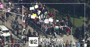 Rally held in Brooklyn in support of Palestinians