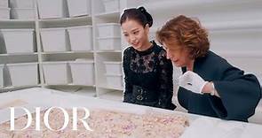 JISOO's exclusive tour of the Dior archives