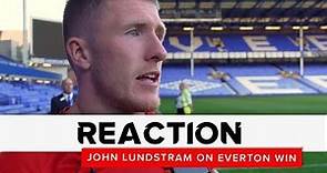 John Lundstram | Everton v Sheffield United | reaction interview
