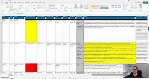 Creating a Literature Matrix in Excel (with Filtering!)