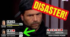 Disaster Strikes for Rick Salomon with Pocket Kings on High Stakes Poker
