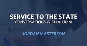 Service to the State: Jordan Masterson