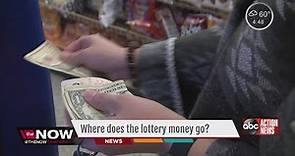 Where does the lottery money go in Florida?