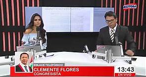 Clemente Flores conversa con José Rocha y Claudia Chiroque sobre su renuncia
