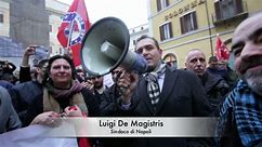 Vele di Scampia, protesta degli abitanti a Montecitorio