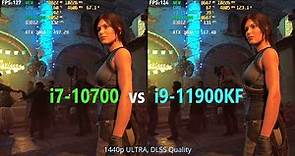 i7-10700 vs i9-11900KF 1440p