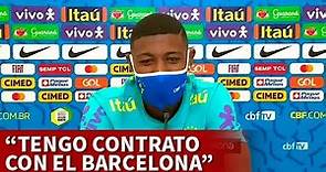 BARCELONA | EMERSON: "Tengo tres años de contrato con el BARCELONA" | DIARIO AS