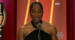 Teresa Edwards' Basketball Hall of Fame Enshrinement Speech