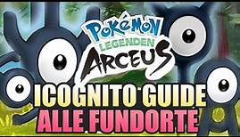 Icognito FUNDORTE für Pokémon Legenden Arceus - So findet ihr alle Icognito - Guide