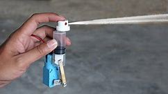 how to make an electric paint sprayer at home