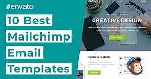 Top 10 Email Marketing Templates for MailChimp
