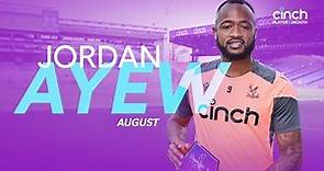 Jordan Ayew reacts to award win | cinch Player of the Month