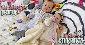 CONSEJOS para cuidar Bebés REBORN de SILICONA con Anuk y Carles de Coco Reborn ❤️