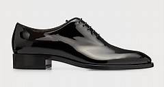 Christian Louboutin Men's Corteo Patent Leather Oxford Shoes