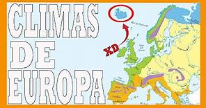 ✅✅✅Los climas de Europa, explicados ✅✅✅ Explicación fácil y divertida