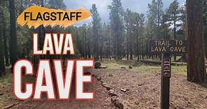 LAVA RIVER CAVE : Flagstaff Arizona