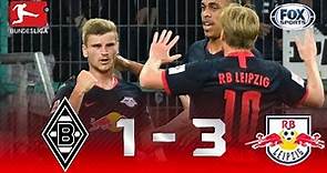 Borussia Mönchengladbach - RB Leipzig [1-3] | GOLES | Jornada 3 | Bundesliga