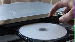0019 DVD Player 1 open DVD insert disc