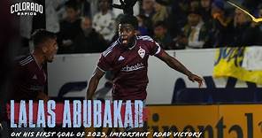 Lalas Abubakar on his first goal of 2023, important road win vs. Galaxy