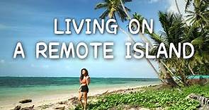 My life living on a REMOTE ISLAND - Traditional Island Living (Little Corn Island)