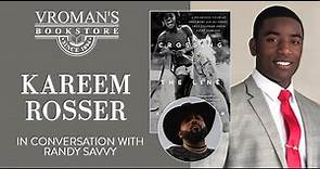 Kareem Rosser discusses "Crossing the Line" with Randy Savvy