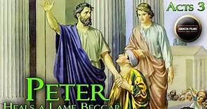 Peter Heals a Lame Beggar | Acts 3 | Peter Speaks to the Onlookers | Peter and John Bible Story