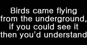Coldplay Speed Of Sound Lyrics